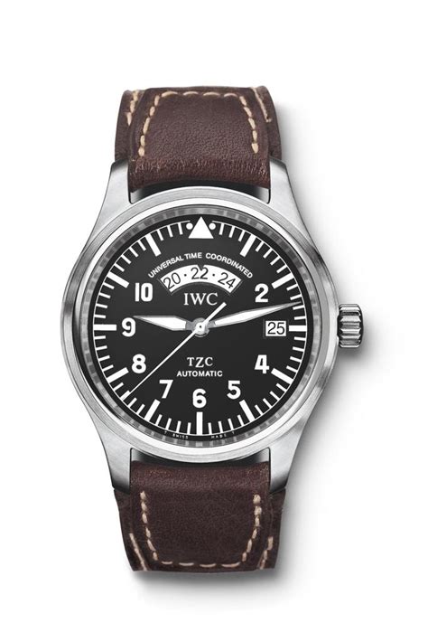 iwc 3251-01|IWC Pilot's Watch UTC Stainless Steel / Black • IW3251.